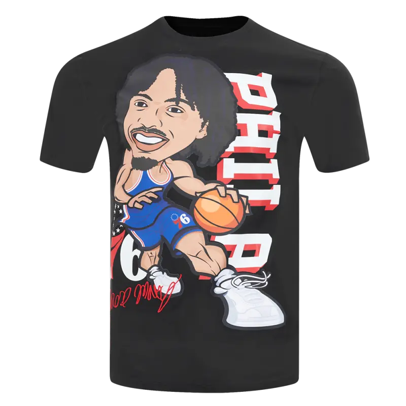 nba philadelphia 76ers tyrese maxey 0 drive mens sj tee black