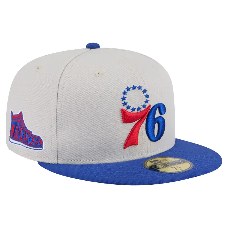 men8217s philadelphia 76ers new era stone victory grove vintage sidepatch sneaker 59fifty fitted hat