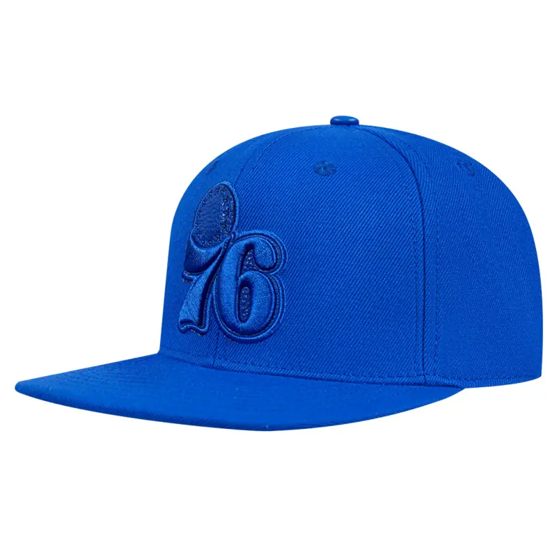 men8217s philadelphia 76ers pro standard royal triple tonal snapback hat